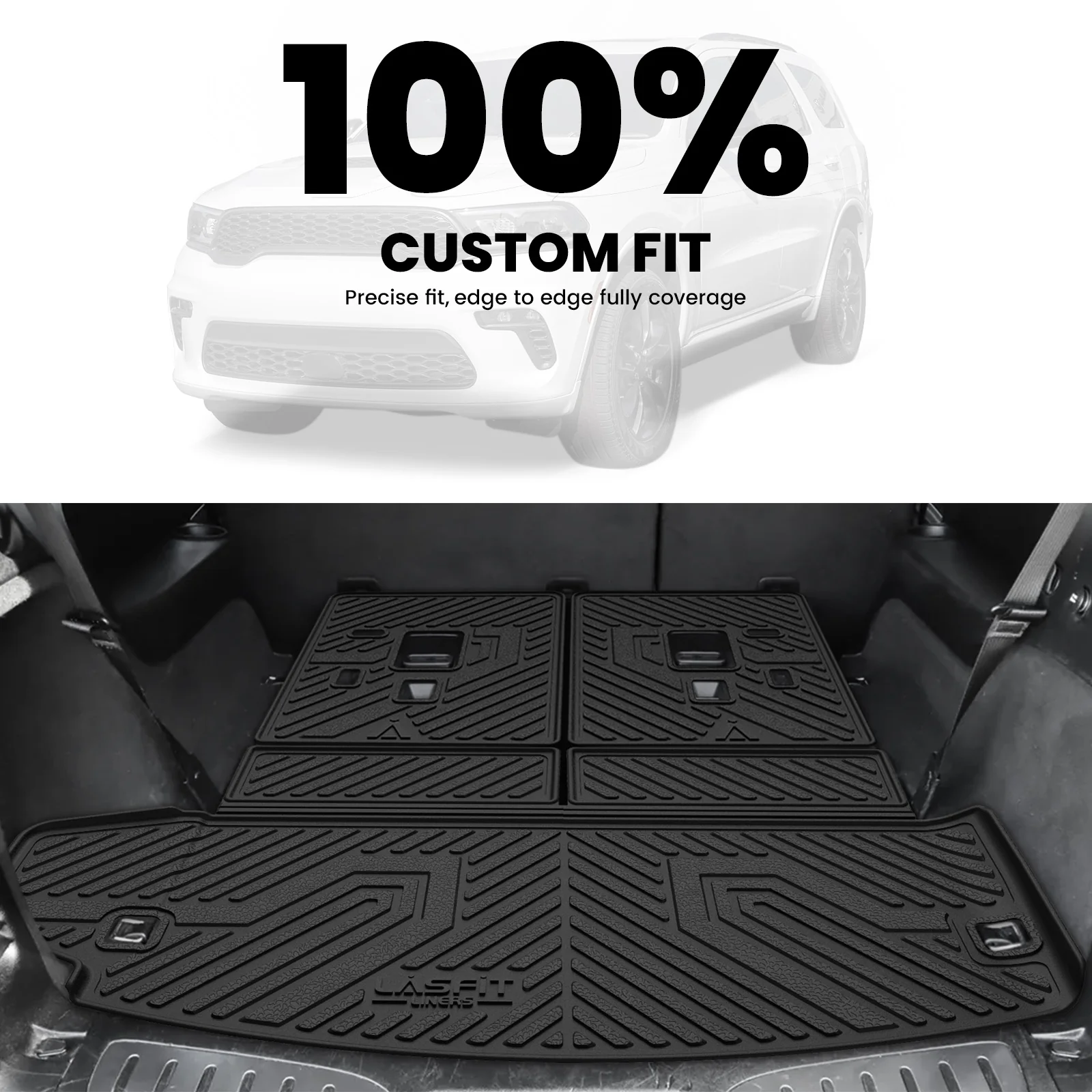 Fit for 2013-2026 Dodge Durango Floor Mats or Cargo & Seatback Mats - Image 23