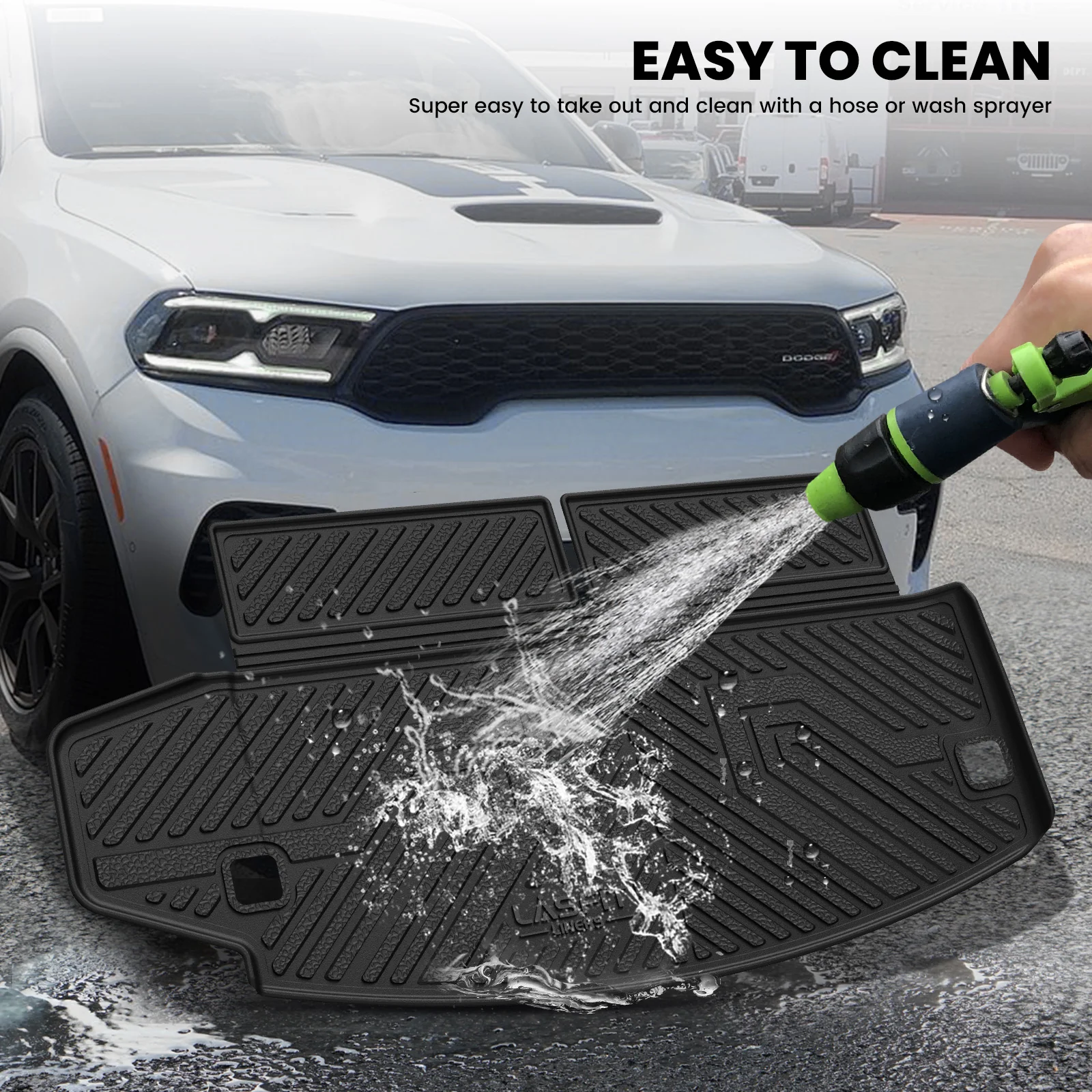 Fit for 2013-2026 Dodge Durango Floor Mats or Cargo & Seatback Mats - Image 24