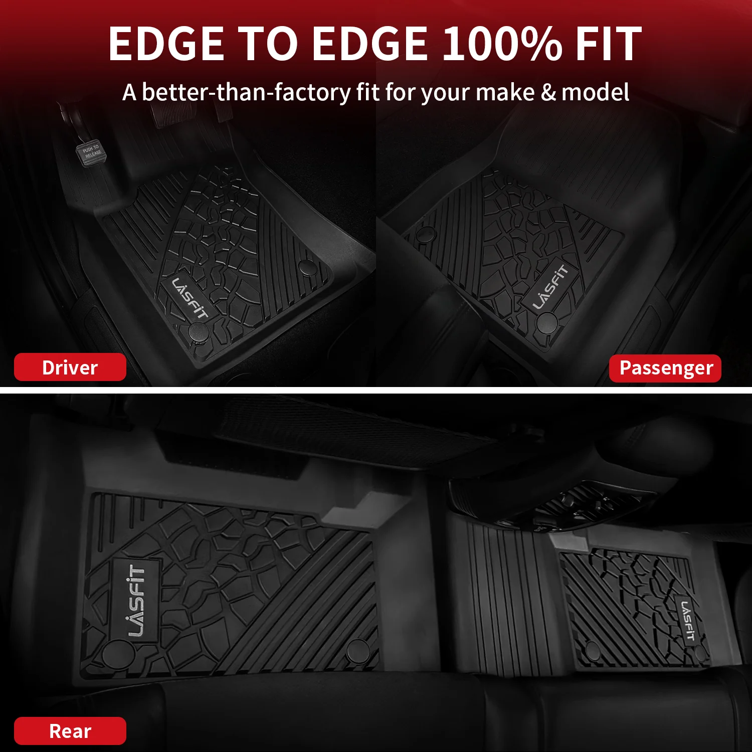 Fit for 2013-2026 Dodge Durango Floor Mats or Cargo & Seatback Mats - Image 3