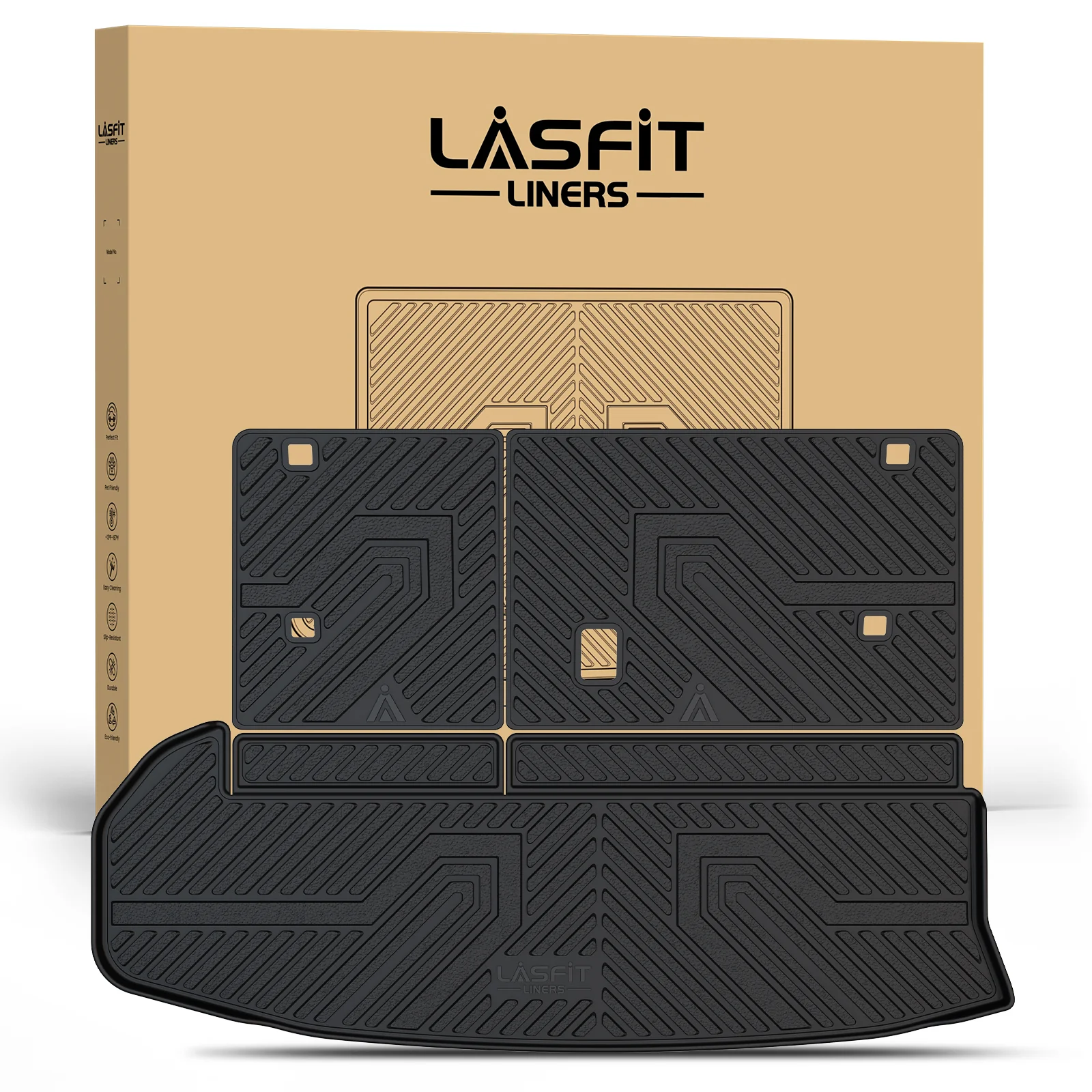 Fit for 2014-2019 Toyota Highlander Floor Mats or 3rd Row Seatback & Cargo Mats, Fit Gas Only - Image 28