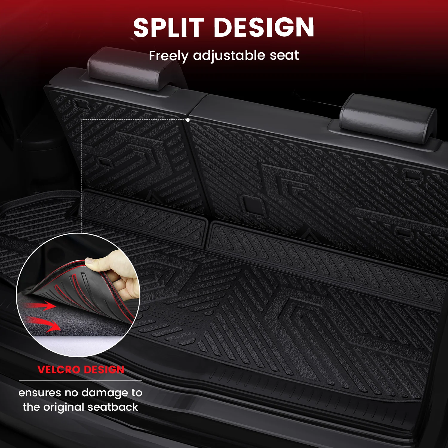 Fit for 2014-2019 Toyota Highlander Floor Mats or 3rd Row Seatback & Cargo Mats, Fit Gas Only - Image 5