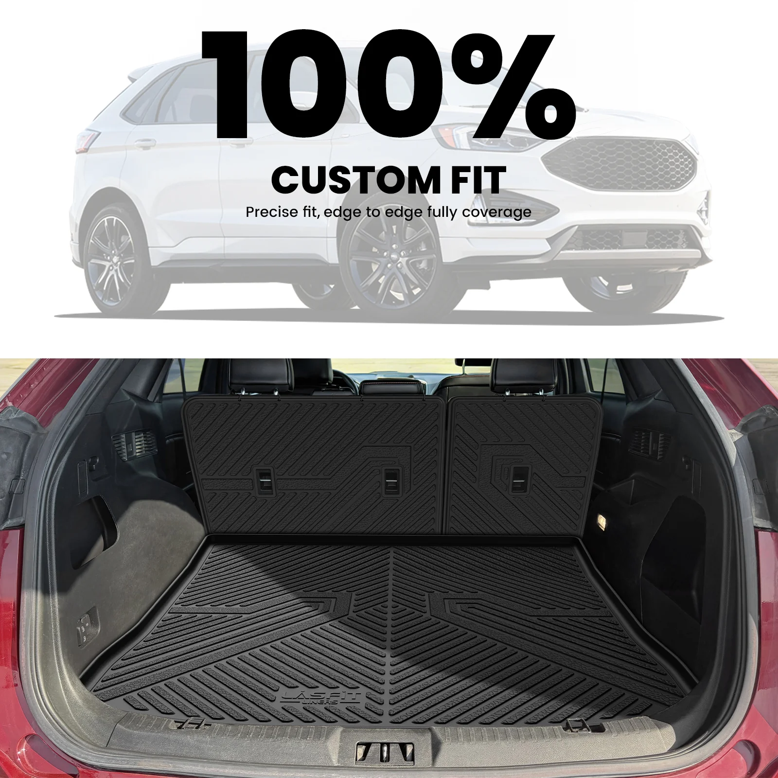 Fit for 2015-2024 Ford Edge & Edge ST Floor Mats or Seatback & Cargo Mats - Image 19