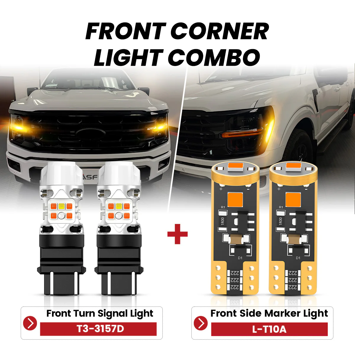 Fit for 2021-2023 Ford F-150 XL STX XLT LED Bulbs Upgrade | Tested and Verified - Image 22