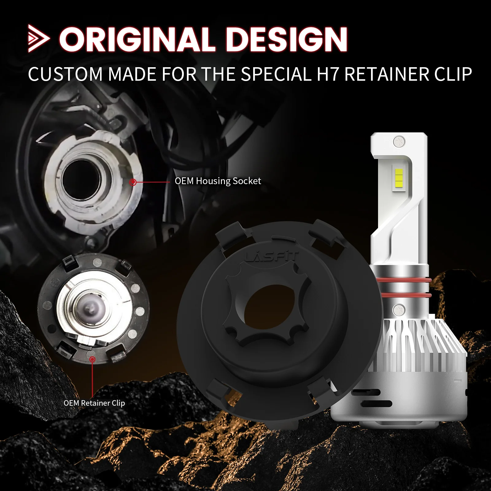 Fit for 2016-2021 Hyundai Tucson Custom H7 LED Bulbs Upgrade | Tested and Verified - Image 15