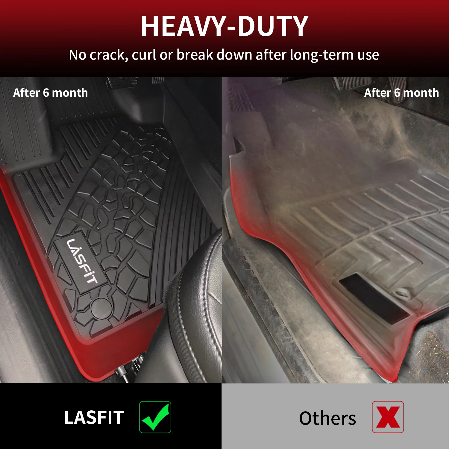 Fit for 2017-2026 Jeep Compass Floor Mats or Cargo Mat - Image 10
