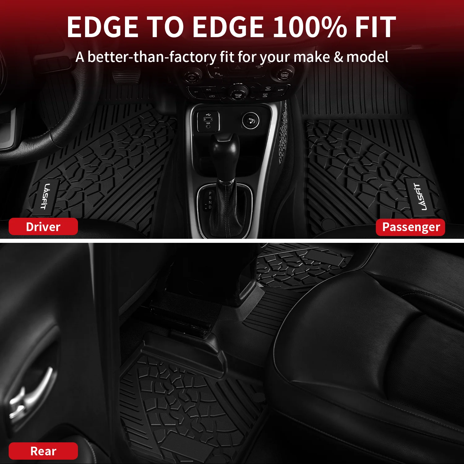 Fit for 2017-2026 Jeep Compass Floor Mats or Cargo Mat - Image 5