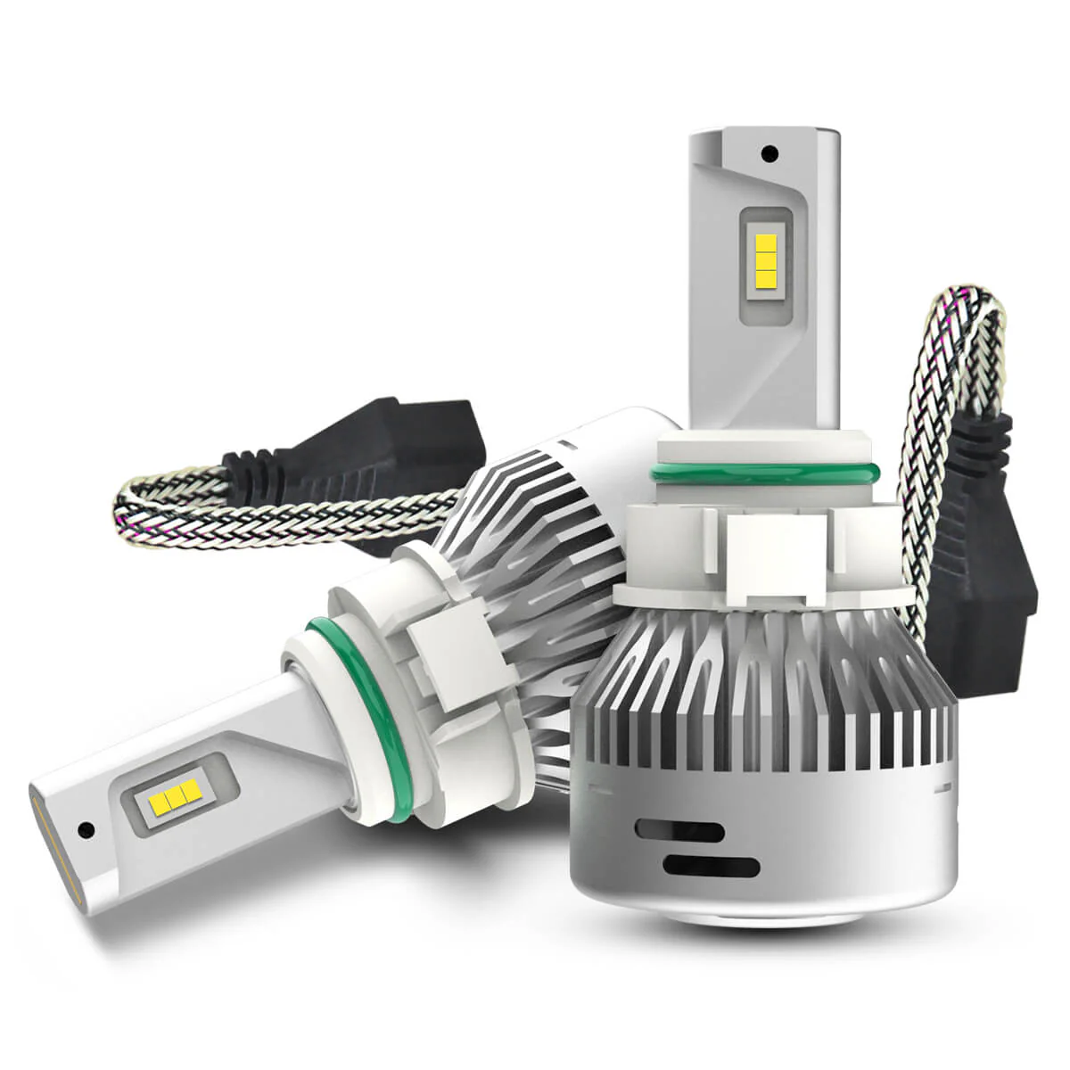 60W 5202 2504 PSX24W LA Plus Series | 6,000LM 6000K LED Fog Light Bulbs - Image 12