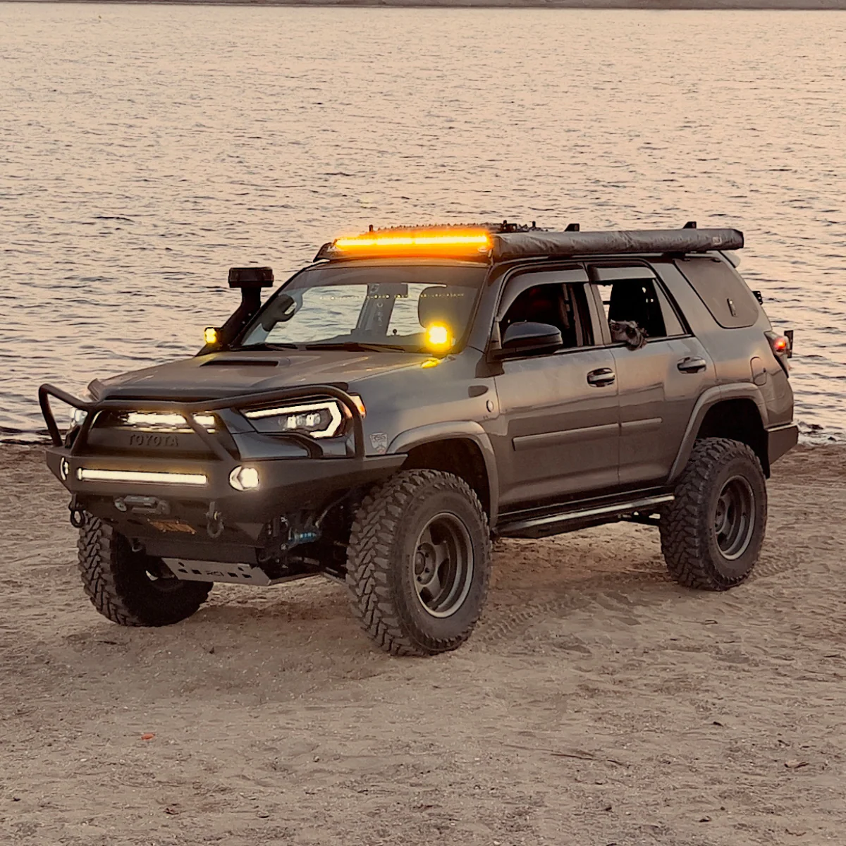 Lasfit 12"/22"/32"/42"/52" Off-Road Slim Single Row Combo Flood Spot Beam LED Amber Light Bars - Image 12