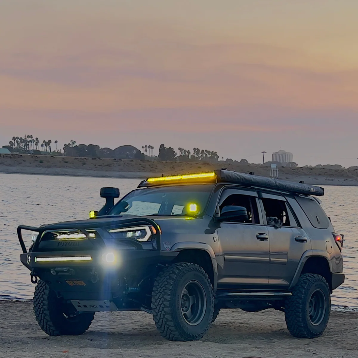 Lasfit 12"/22"/32"/42"/52" Off-Road Slim Single Row Combo Flood Spot Beam LED Amber Light Bars - Image 14