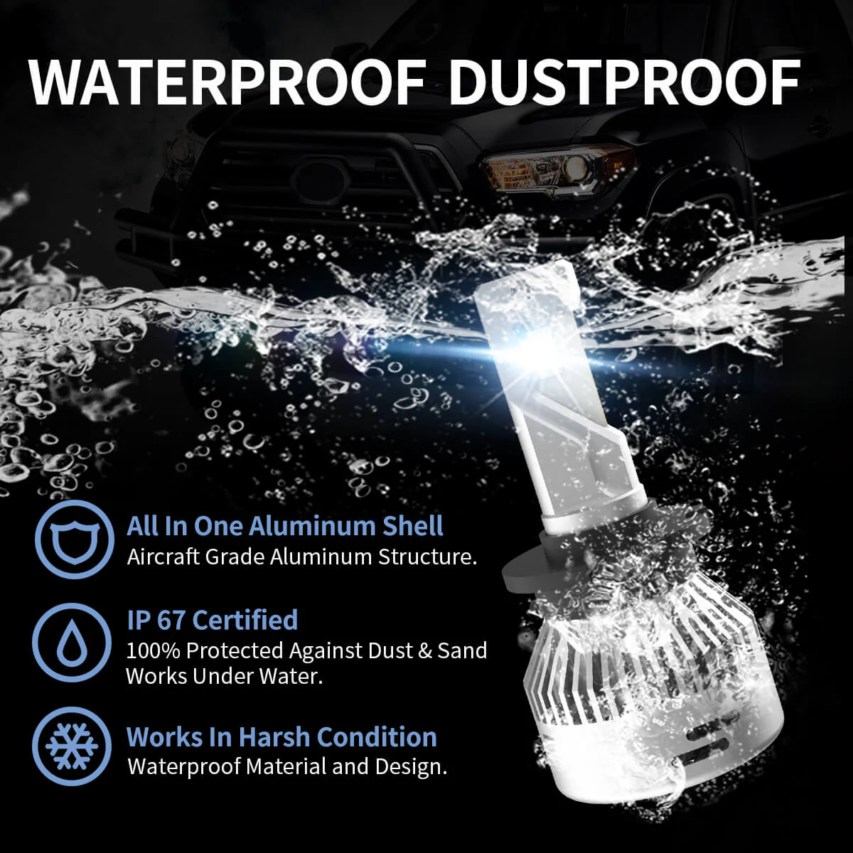 60W D2S D2R D4S D4R LA Plus Series | 6,000LM 6000K LED Bulbs NOT PLUG AND PLAY - Image 11
