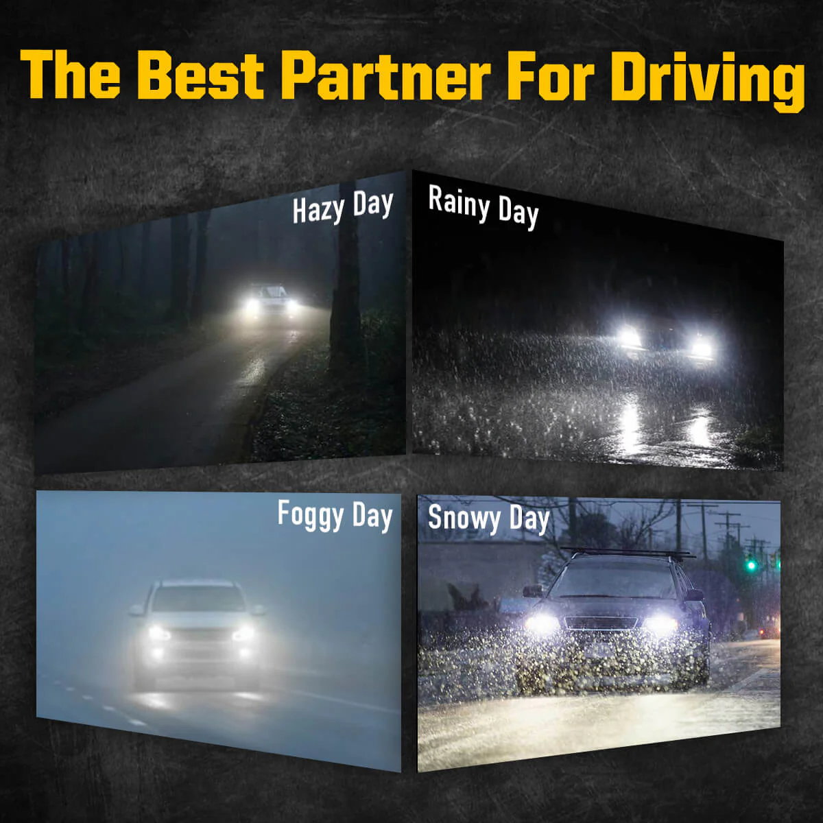 50W PSX26W 12278 LC Plus Series | 5,000LM 6000K LED Fog Light Bulbs - Image 4