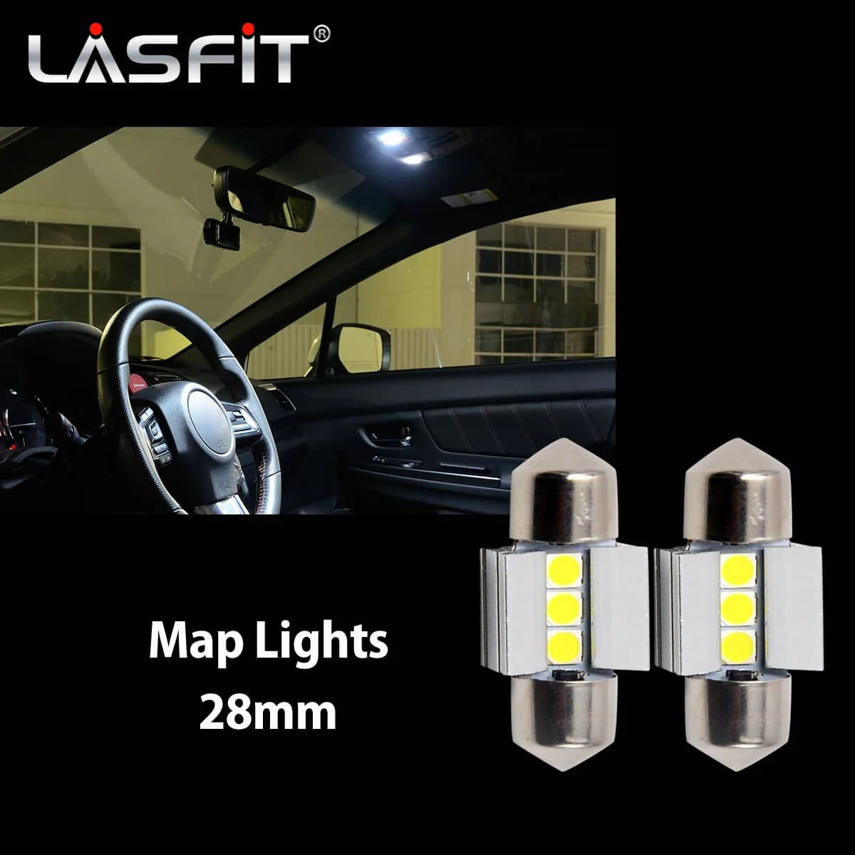 Fit for 2015-2017 Subaru WRX STI LED Bulbs Exterior Interior Lights - Image 28