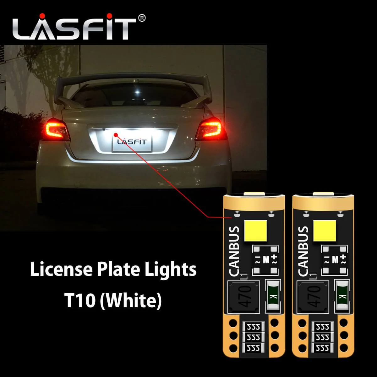 Fit for 2015-2017 Subaru WRX STI LED Bulbs Exterior Interior Lights - Image 33