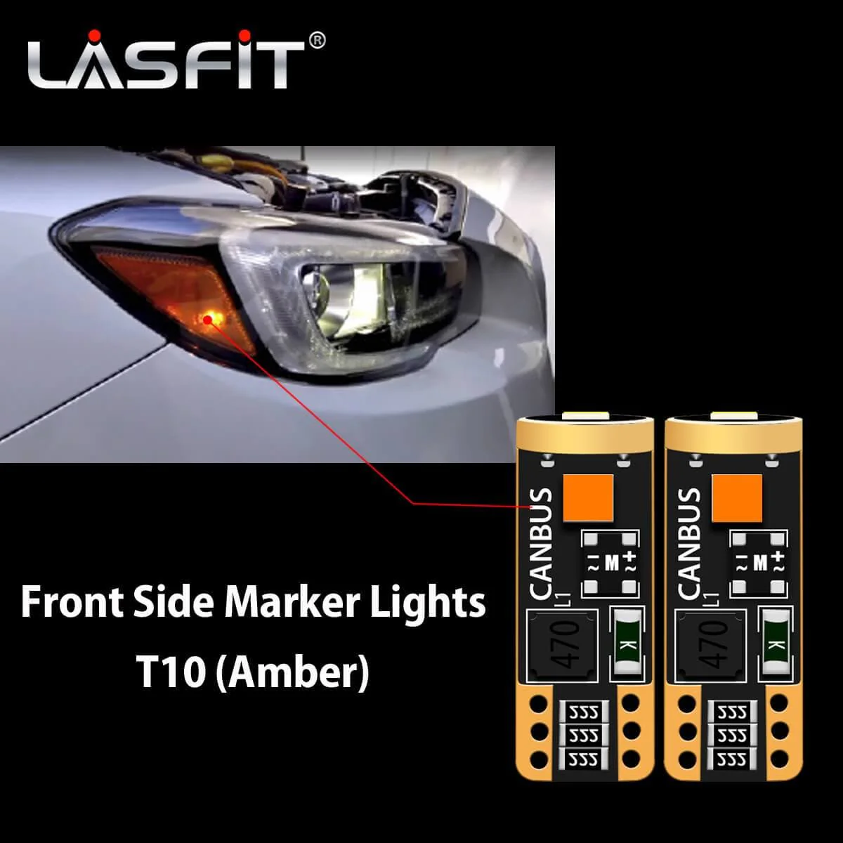 Fit for 2015-2017 Subaru WRX STI LED Bulbs Exterior Interior Lights - Image 36
