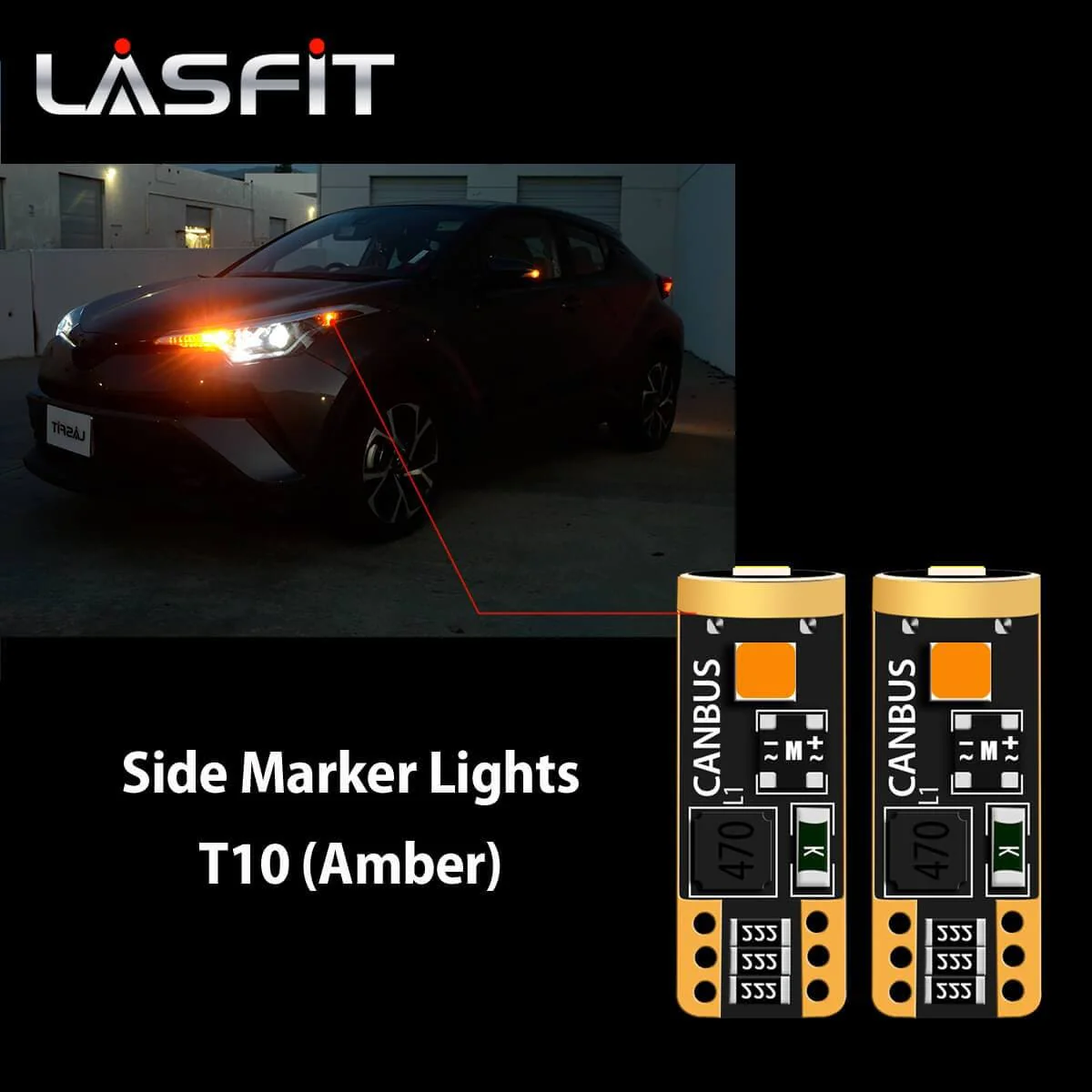 Fit for 2018-2019 Toyota C-HR LED Bulbs 9012 Exterior Interior Lights - Image 33