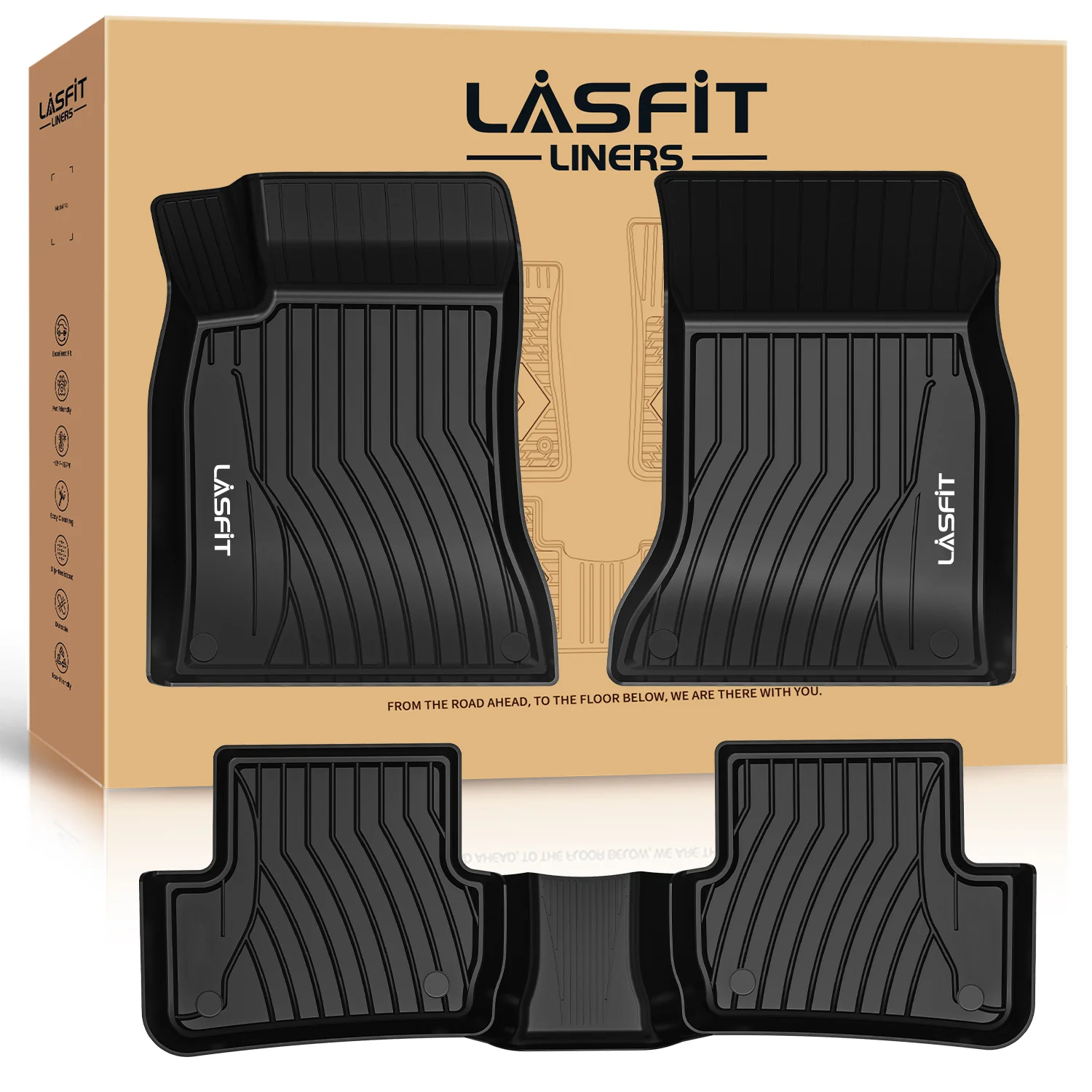 Fit for 2014-2019 Mercedes-Benz CLA-Class Floor Mats - Image 10