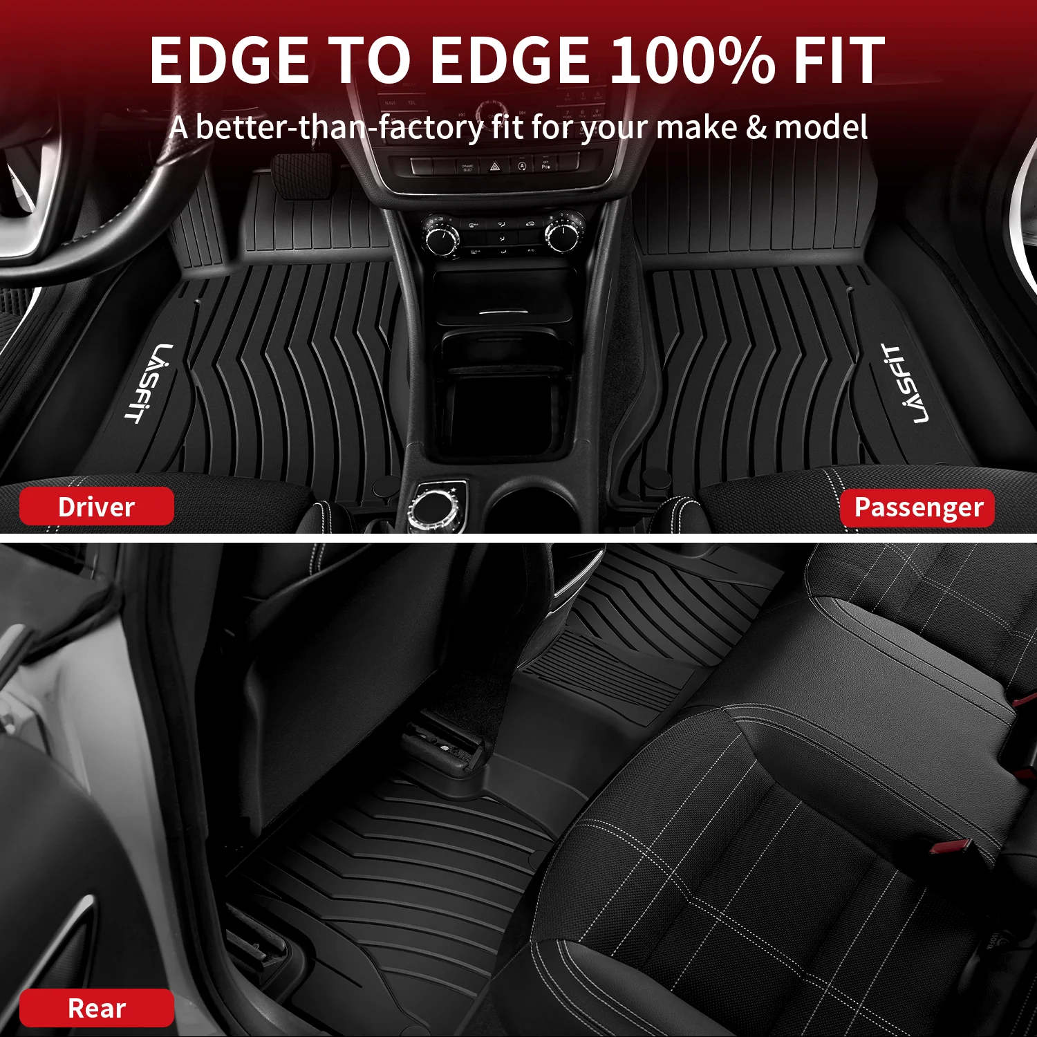 Fit for 2014-2019 Mercedes-Benz CLA-Class Floor Mats - Image 4