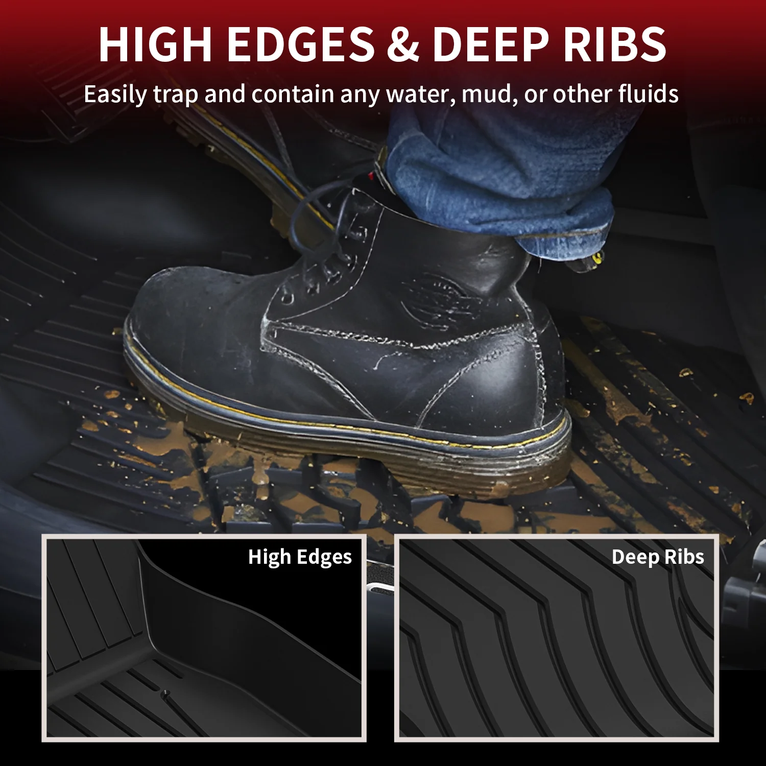 Fit for 2014-2019 Mercedes-Benz CLA-Class Floor Mats - Image 5