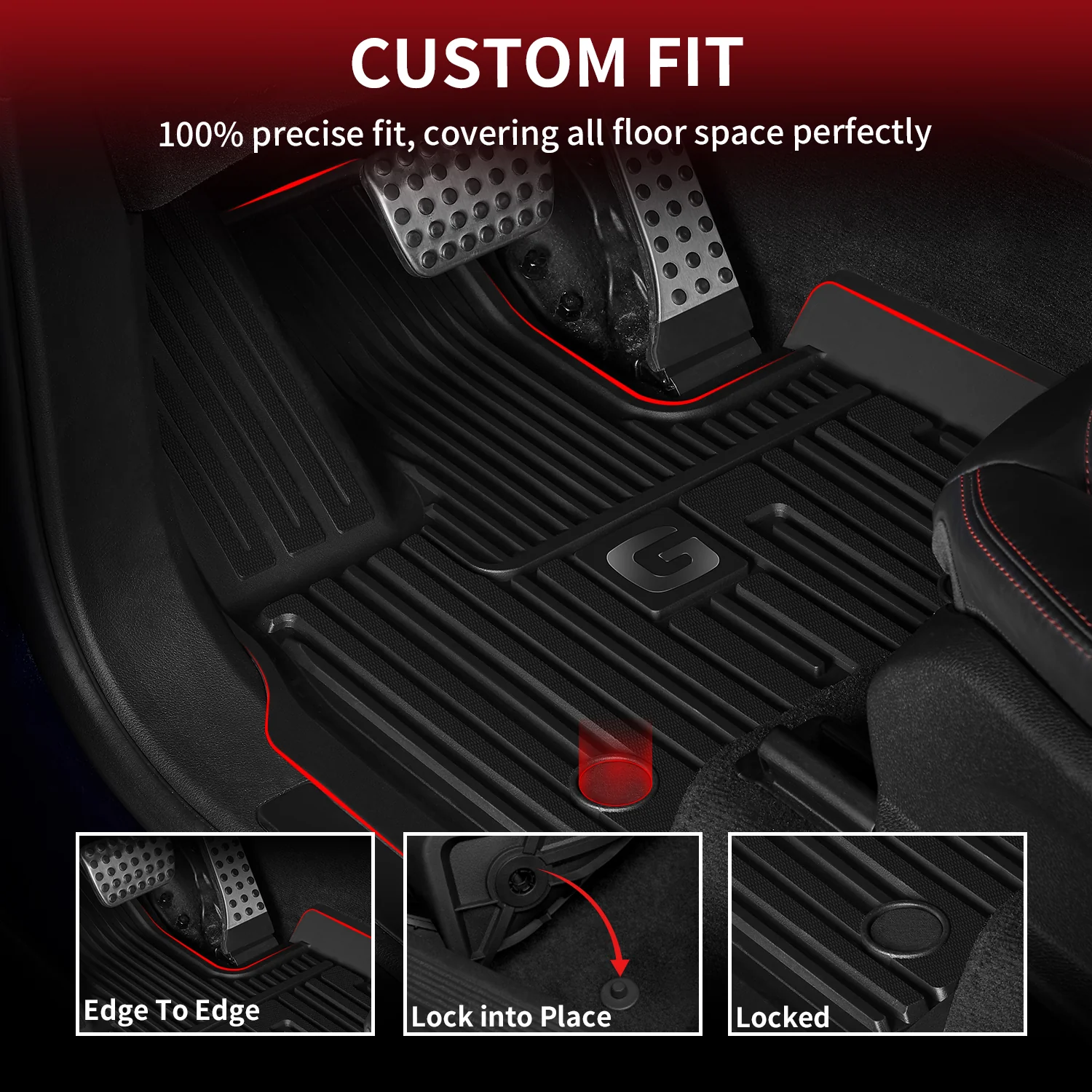 Fit for 2019-2026 Mercedes-Benz G-Class SUV Floor Mats or Cargo Mat - Image 3