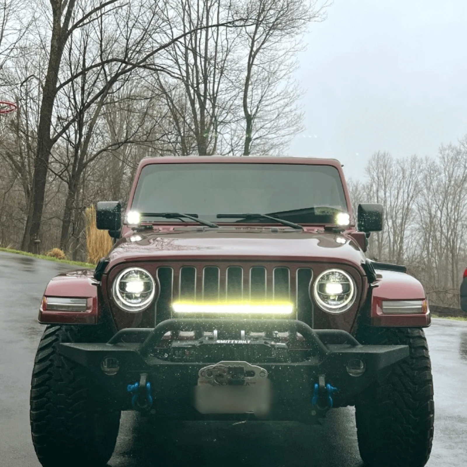LASFIT Off-Road LED Light Bars 12 22 32 42 52 Inch Spot Flood Combo Single Row - White - Image 22