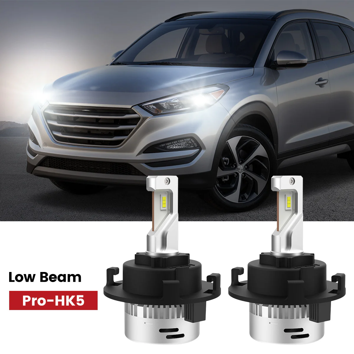 Fit for 2016-2021 Hyundai Tucson Custom H7 LED Bulbs Upgrade | Tested and Verified - Image 13