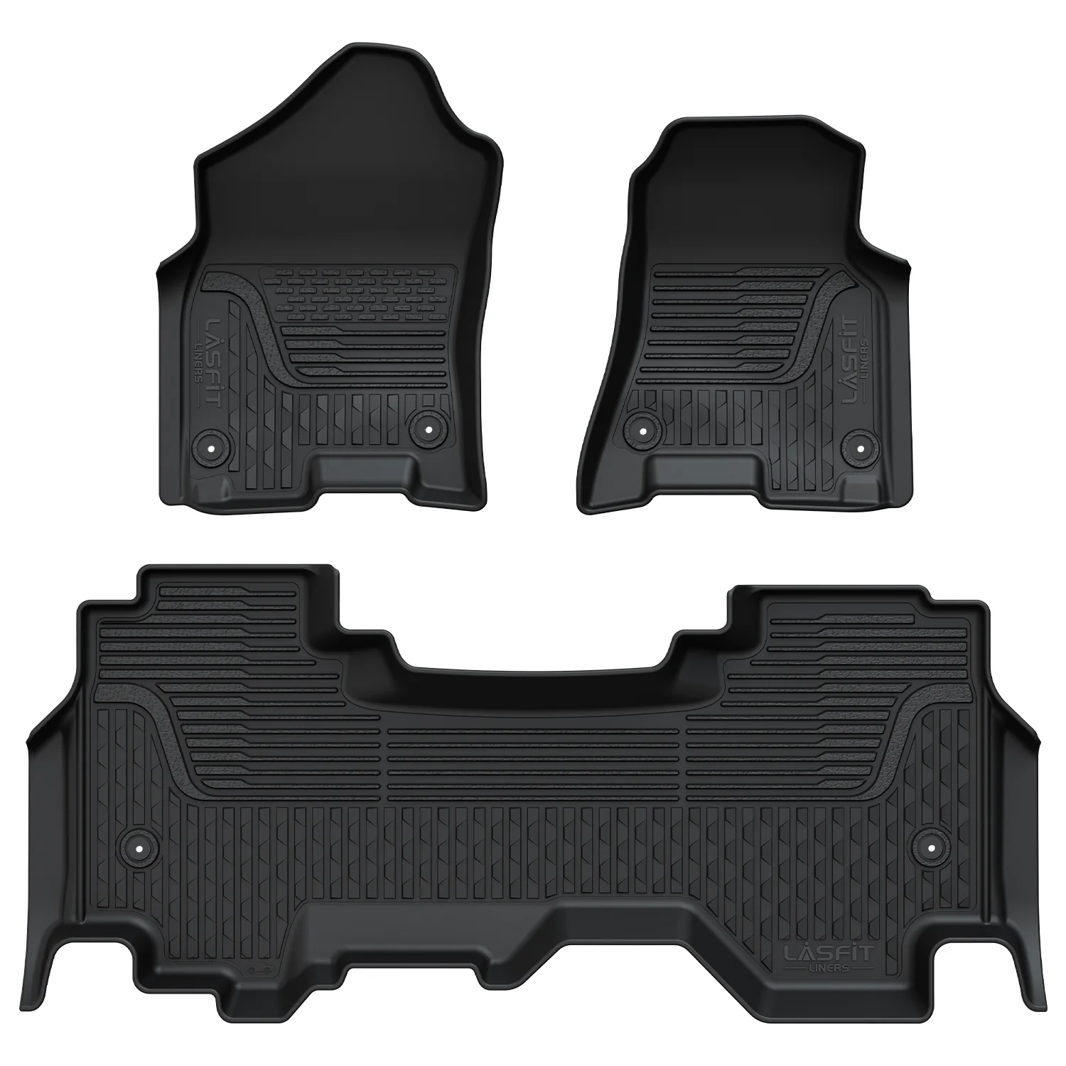 Fit for 2019-2024 Ram 1500 1st & 2nd Floor Mats, Only Fit Carpet Floor, Don't Fit Classic Model - Image 11