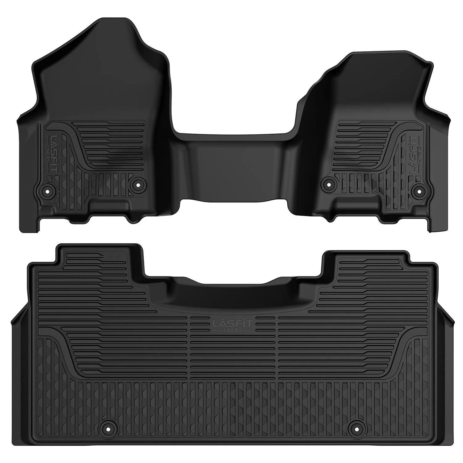 Fit for 2019-2024 Ram 1500 1st & 2nd Floor Mats, Only Fit Carpet Floor, Don't Fit Classic Model - Image 26