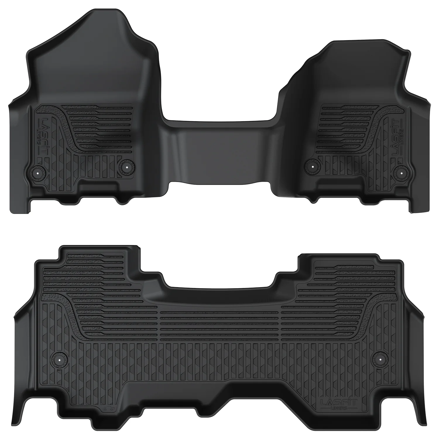 Fit for 2019-2024 Ram 1500 1st & 2nd Floor Mats, Only Fit Carpet Floor, Don't Fit Classic Model - Image 35