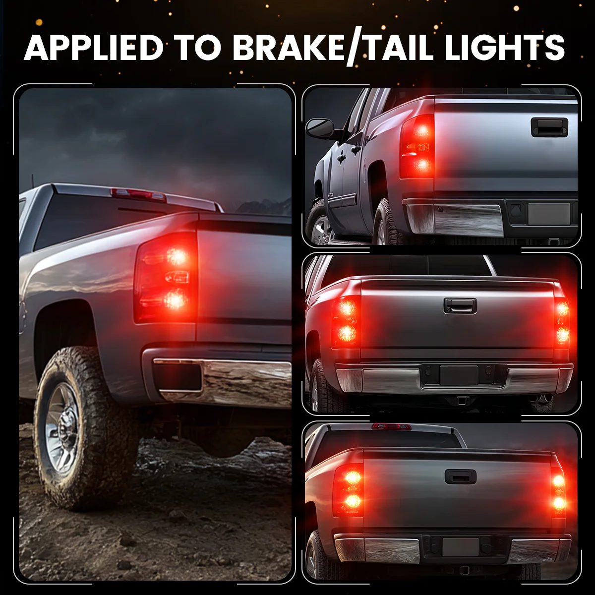 Red 3157 CanBus-Ready Rear Turn Signal Light Brake Light Tail Light LED Bulbs | D2 Series - Image 9