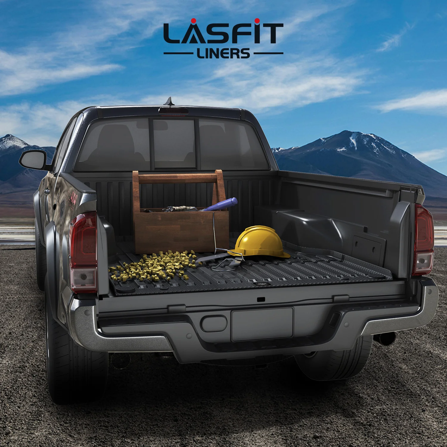 Fit for 2005-2023 Toyota Tacoma 5FT or 6FT Heavy Duty Custom Bed Mat or Tailgate Mat - Image 9